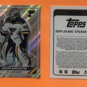 2019 TOPPS #413- Jordan Binnington