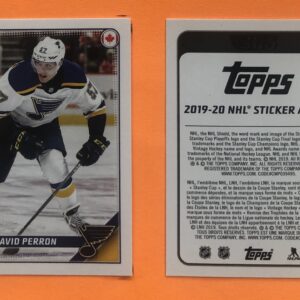 2019 TOPPS #415- David Perron