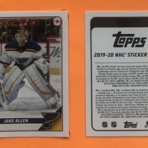 2019 TOPPS #422- Jake Allen
