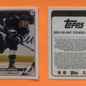 2019 TOPPS #432- Yanni Gourde