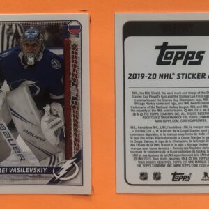 2019 TOPPS #437- Andrei Vasilevskiy DP and IN PACKS and ALBUM Insert