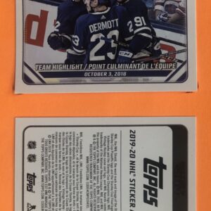2019 TOPPS #444- John Tavares