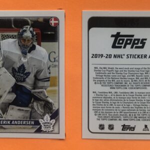 2019 TOPPS #452- Frederik Andersen