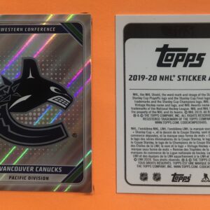 2019 TOPPS #460- Logo Vancouver Canucks