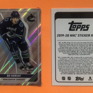 2019 TOPPS #463- Bo Horvat