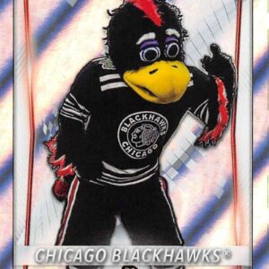 2020-21 TOPPS #105- Tommy Hawk Blackhawks Mascot