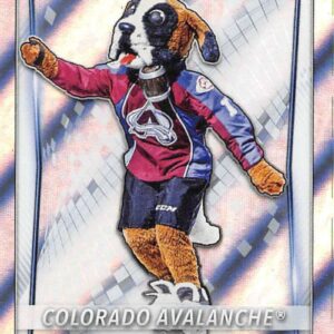 2020-21 TOPPS #122- Bernie Avalanche Mascot