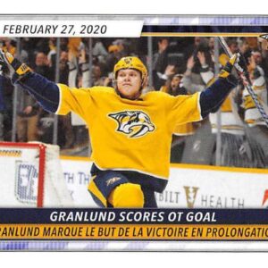 2020-21 TOPPS #274- Mikael Granlund