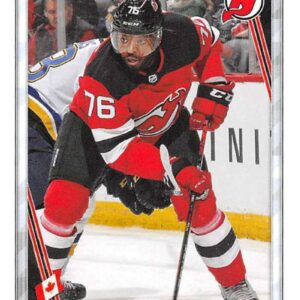 2020-21 TOPPS #306- P.K. Subban