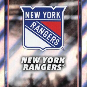 2020-21 TOPPS #324- Logo New York York Rangers