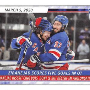 2020-21 TOPPS #325- Mika Zibanejad
