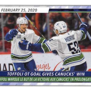 2020-21 TOPPS #461- Bo Horvat