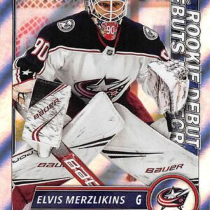 2020-21 TOPPS #536- Elvis Merzlikins
