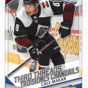 2020-21 TOPPS #556- Cale Makar