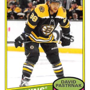 2020-21 TOPPS #574- David Pastrnak