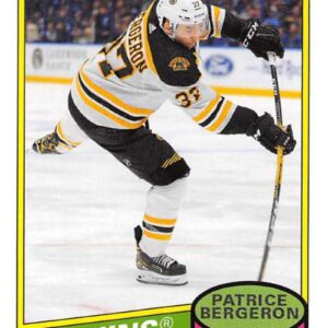 2020-21 TOPPS #587- Patrice Bergeron