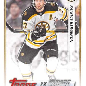 2020-21 TOPPS #628- Patrice Bergeron