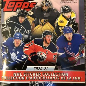 2020 TOPPS Empty Unused Sticker Album