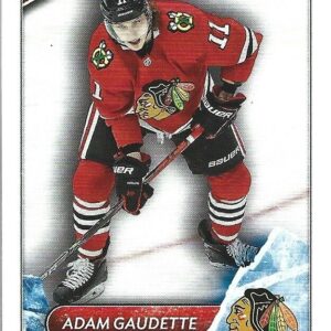 2021-22 TOPPS #160- Adam Gaudette
