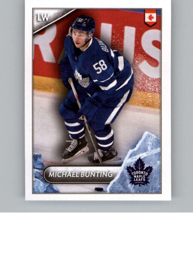 2021-22 TOPPS #501- Michael Bunting
