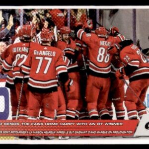 2022-23 TOPPS #87 - Team Highlight Carolina Hurricanes