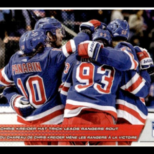 2022-23 TOPPS #325 - Team Highlight New York Rangers
