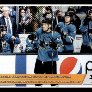 2022-23 TOPPS #393 - Team Highlight San Jose Sharks