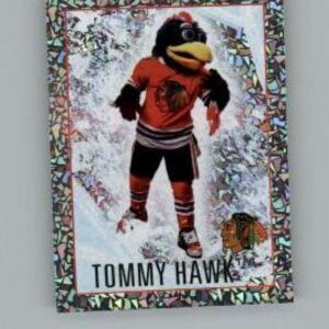 2023-24 TOPPS #105 - Tommy Hawk Blackhawks Mascot
