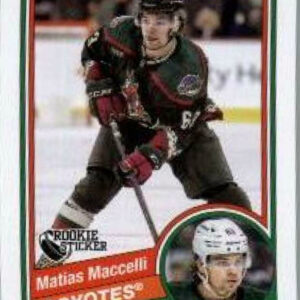 2023-24 TOPPS #619 - Matias Maccelli