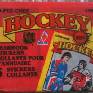 1987 O-Pee-Chee EMPTY (No stickers inside) NHL sticker pack