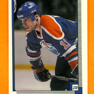 1988 O-Pee-Chee #230-Mark Messier