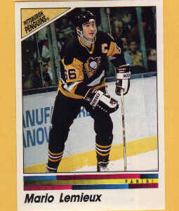 1990 PANINI #136-Mario Lemieux