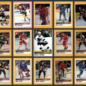 1990 Panini NHL Hockey Stickers Complete Set of 351 Modano Richter Cujo Rookie