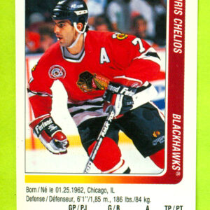 1991 PANINI #10-Chris Chelios
