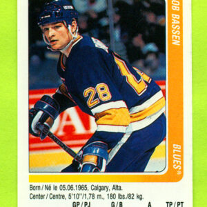 1991 PANINI #29-Bob Bassen