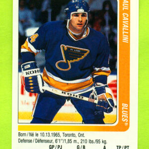 1991 PANINI #35-Paul Cavallini