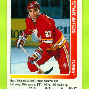 1991 PANINI #62-Stephane Matteau