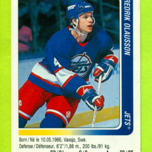 1991 PANINI #67-Fredrik Olausson