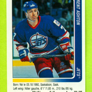 1991 PANINI #70-Brent Ashton