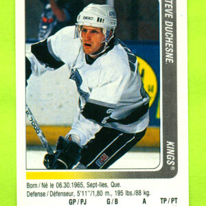 1991 PANINI #80-Steve Duchesne