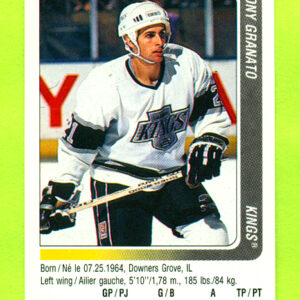1991 PANINI #83-Tony Granato