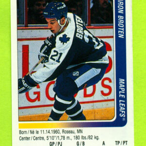 1991 PANINI #105-Aaron Broten