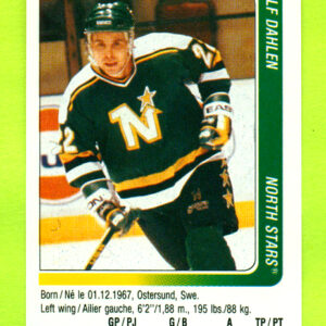 1991 PANINI #110-Ulf Dahlen