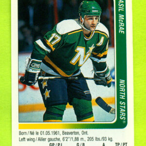 1991 PANINI #119-Basil McRae