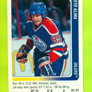1991 PANINI #126-Petr Klima
