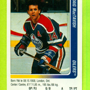 1991 PANINI #132-Craig MacTavish