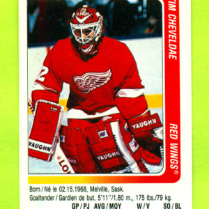 1991 PANINI #136-Tim Cheveldae