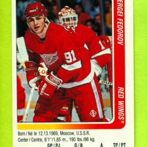 1991 PANINI #145-Sergei Fedorov