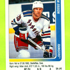 1991 PANINI #283-Jan Erixon