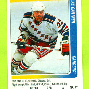 1991 PANINI #292-Mike Gartner